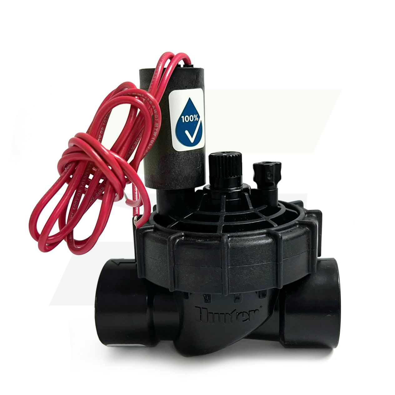 PGV-101JT-GS - 1" Plastic Globe Valve, Jar-top Bonnet with Flow Control, Slip Connection