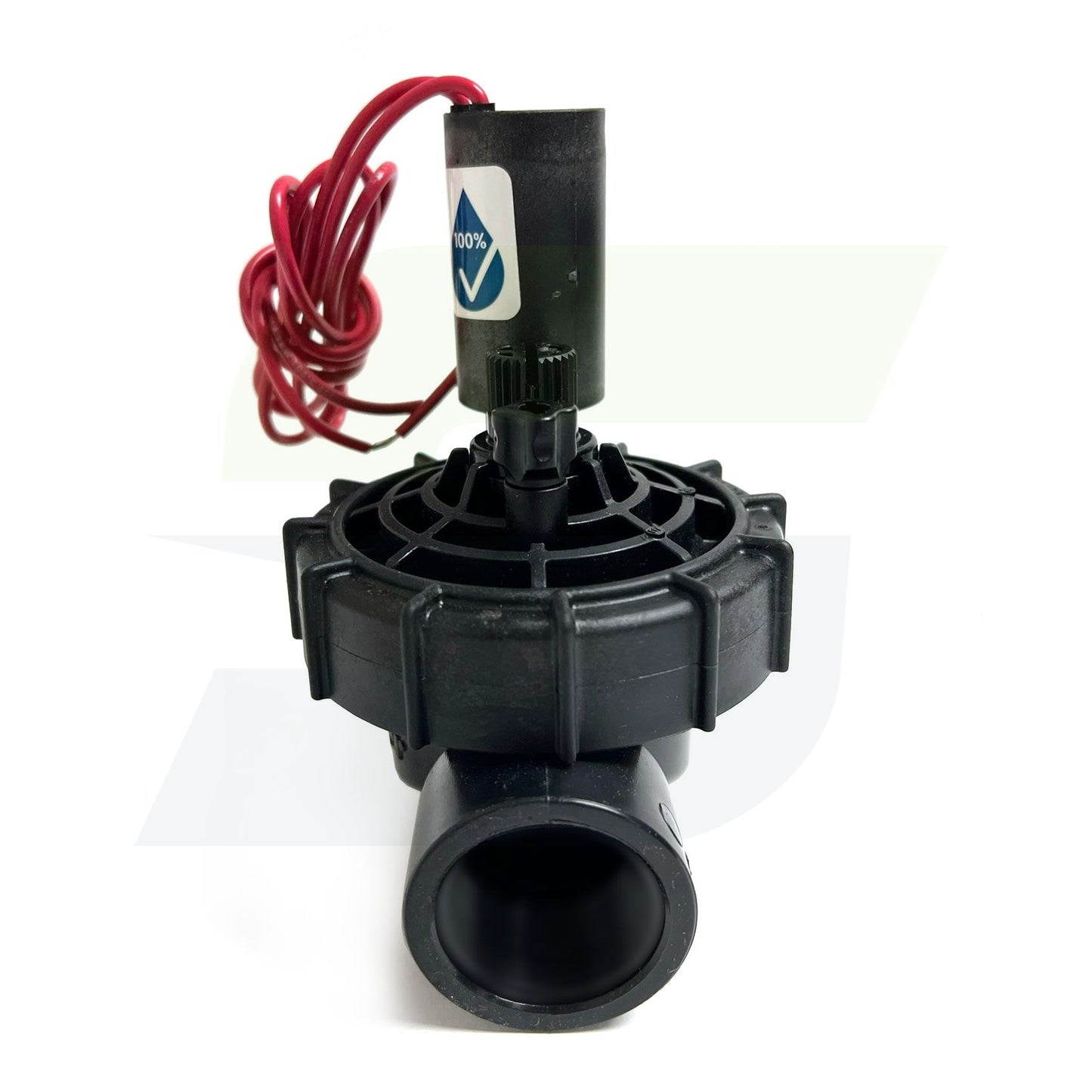 PGV-101JT-GS - 1" Plastic Globe Valve, Jar-top Bonnet with Flow Control, Slip Connection