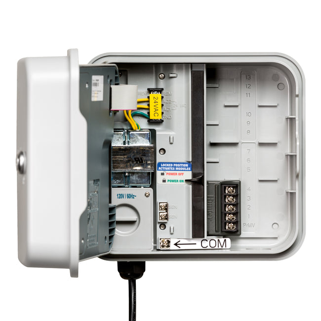 HPC-400 - HPC Hydrawise Smart Wi-Fi Irrigation Controller with Wall Mount Cabinet - 4 Station / Expandable to 32
