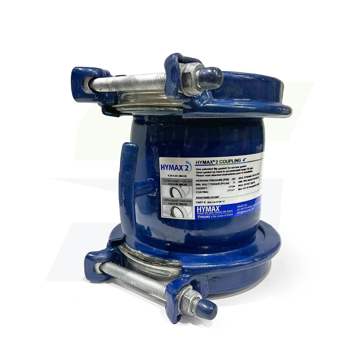 860-54-0108-16 - Hymax 2 Coupling - 4"