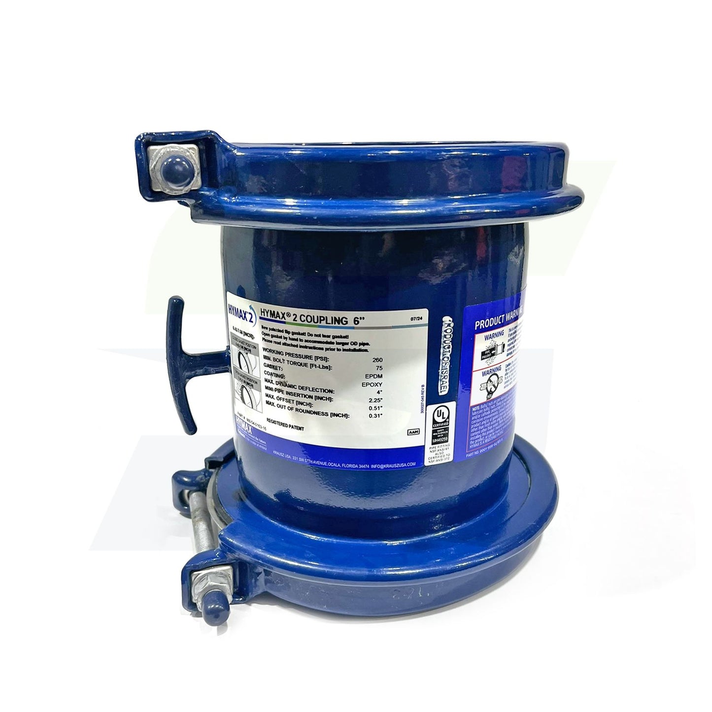 860-54-0130-16 - Hymax 2 Coupling - 6"