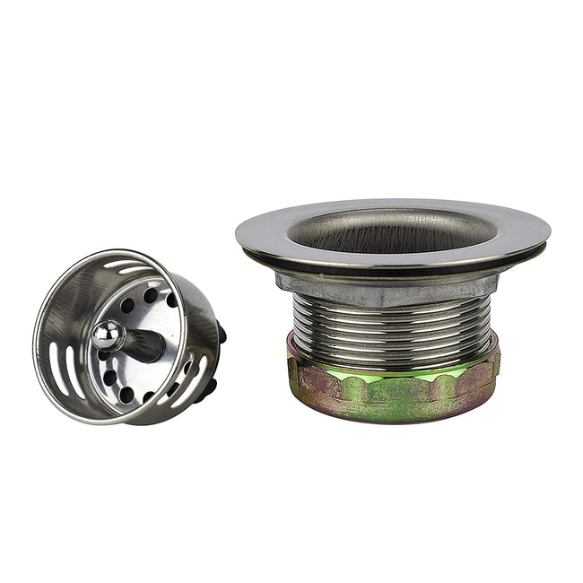 878PC - Plumb Pak Bar Sink Strainer, Stainless Steel