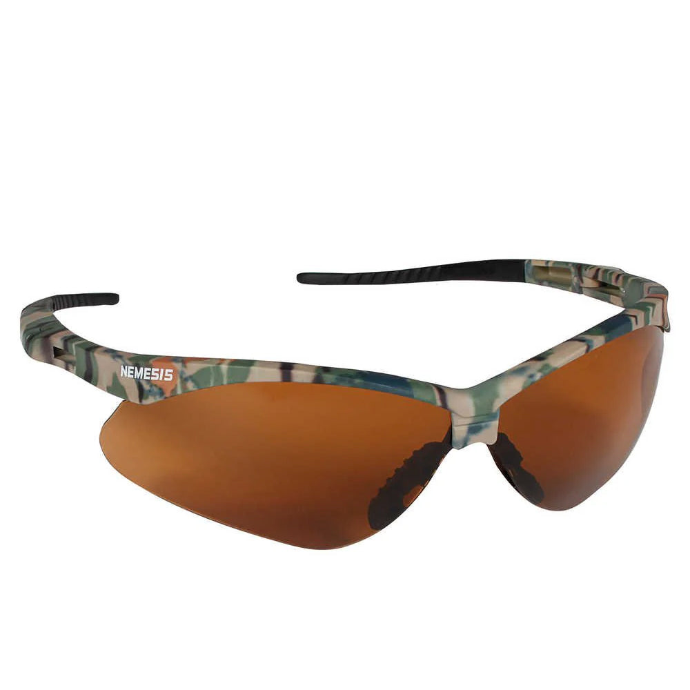 19644 - Nemesis Safety Glasses - Camo / Bronze