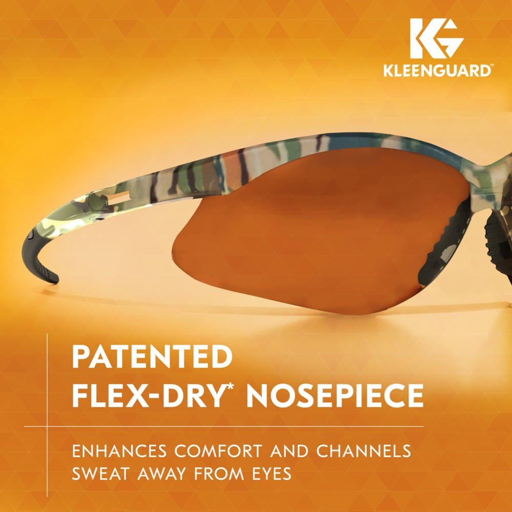 19644 - Nemesis Safety Glasses - Camo / Bronze