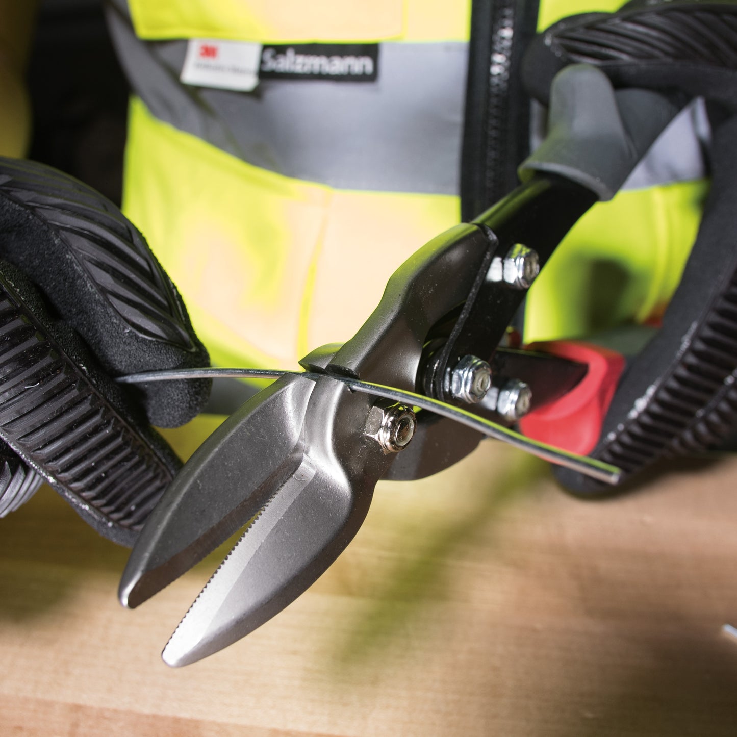1200L - Aviation Snips with Wire Cutter - Left
