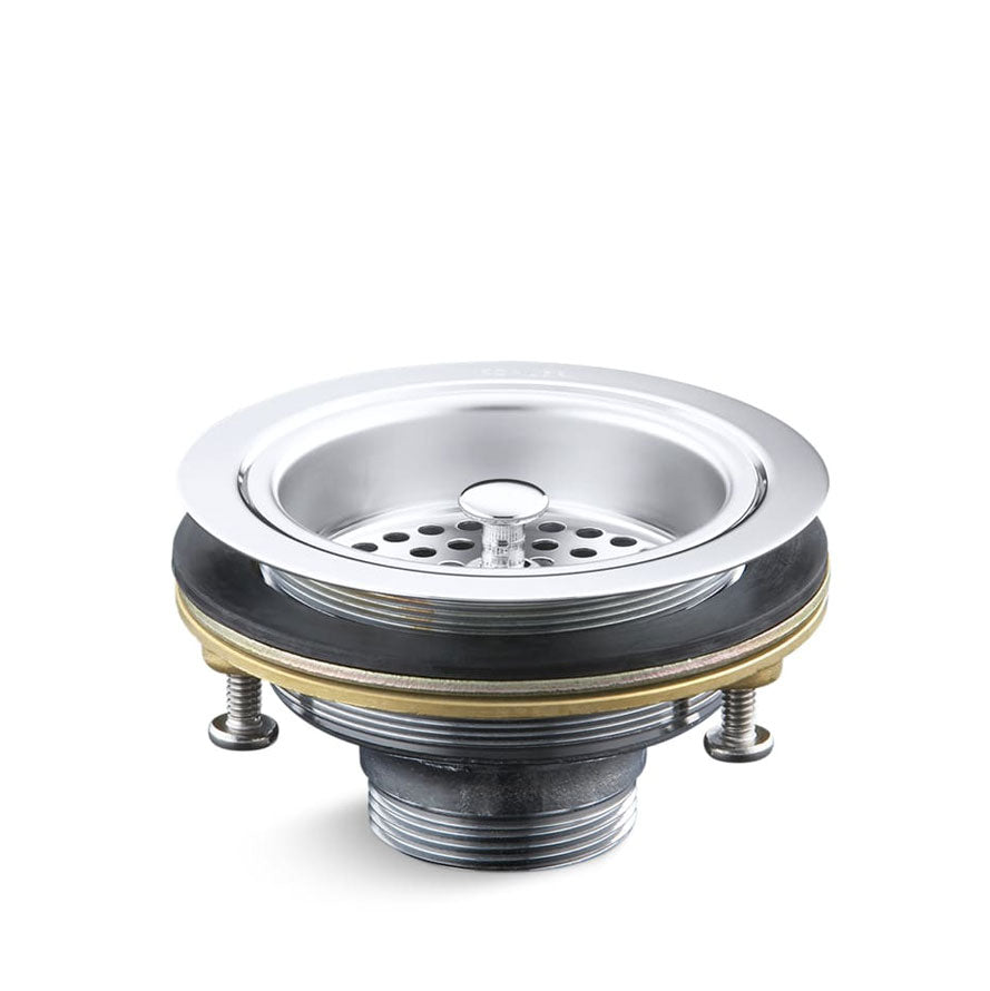 Kohler K8799CP Duostrainer Sink Drain Strainer Basket Chrome