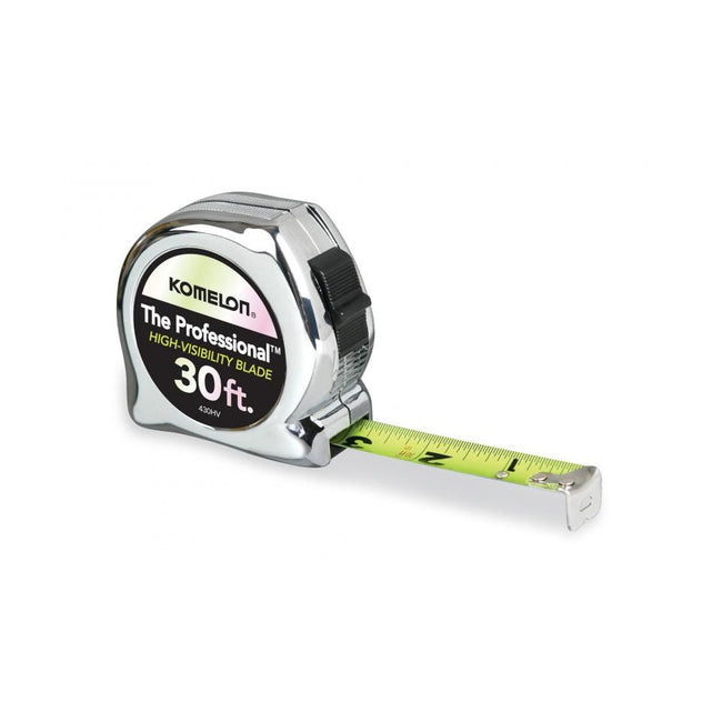 430HV - 30-Foot Chrome Professional High-Visibility Tape Measure