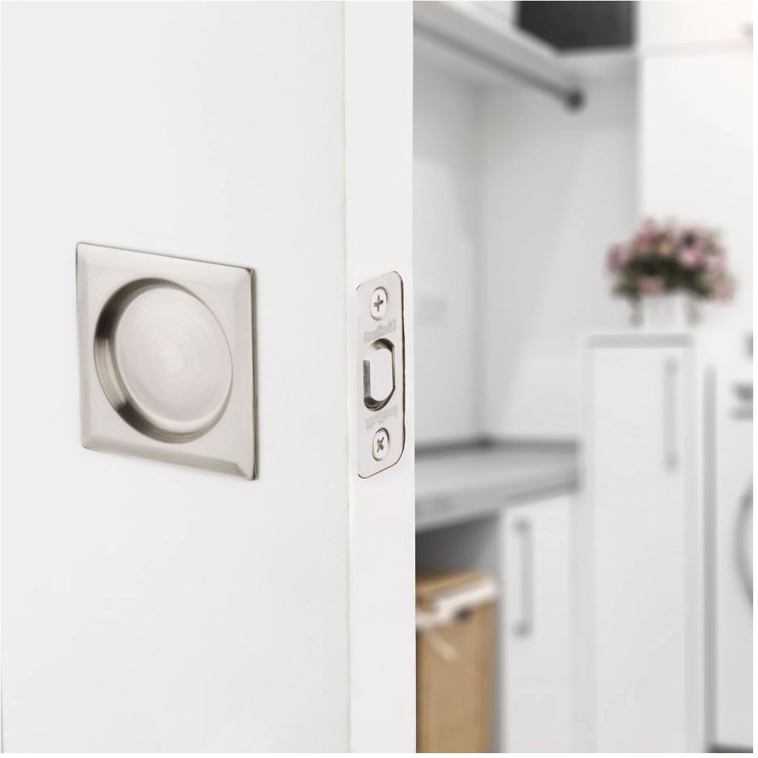 Square Pocket Door Lock
