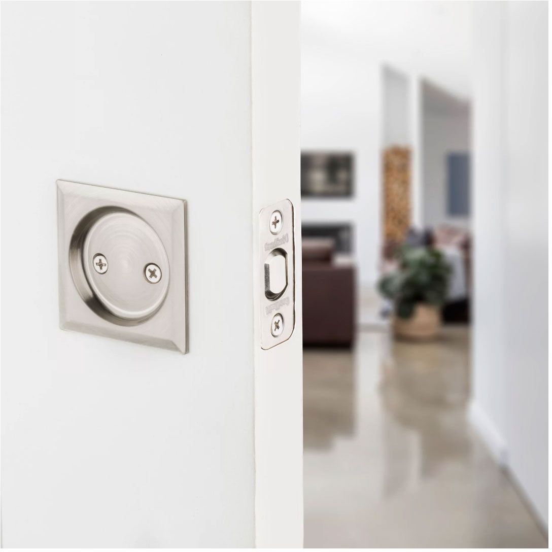 Square Pocket Door Lock