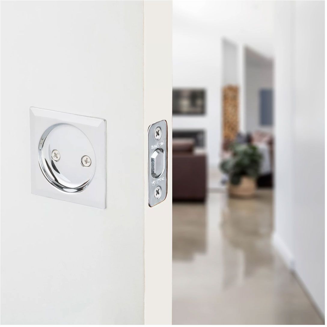 Square Pocket Door Lock