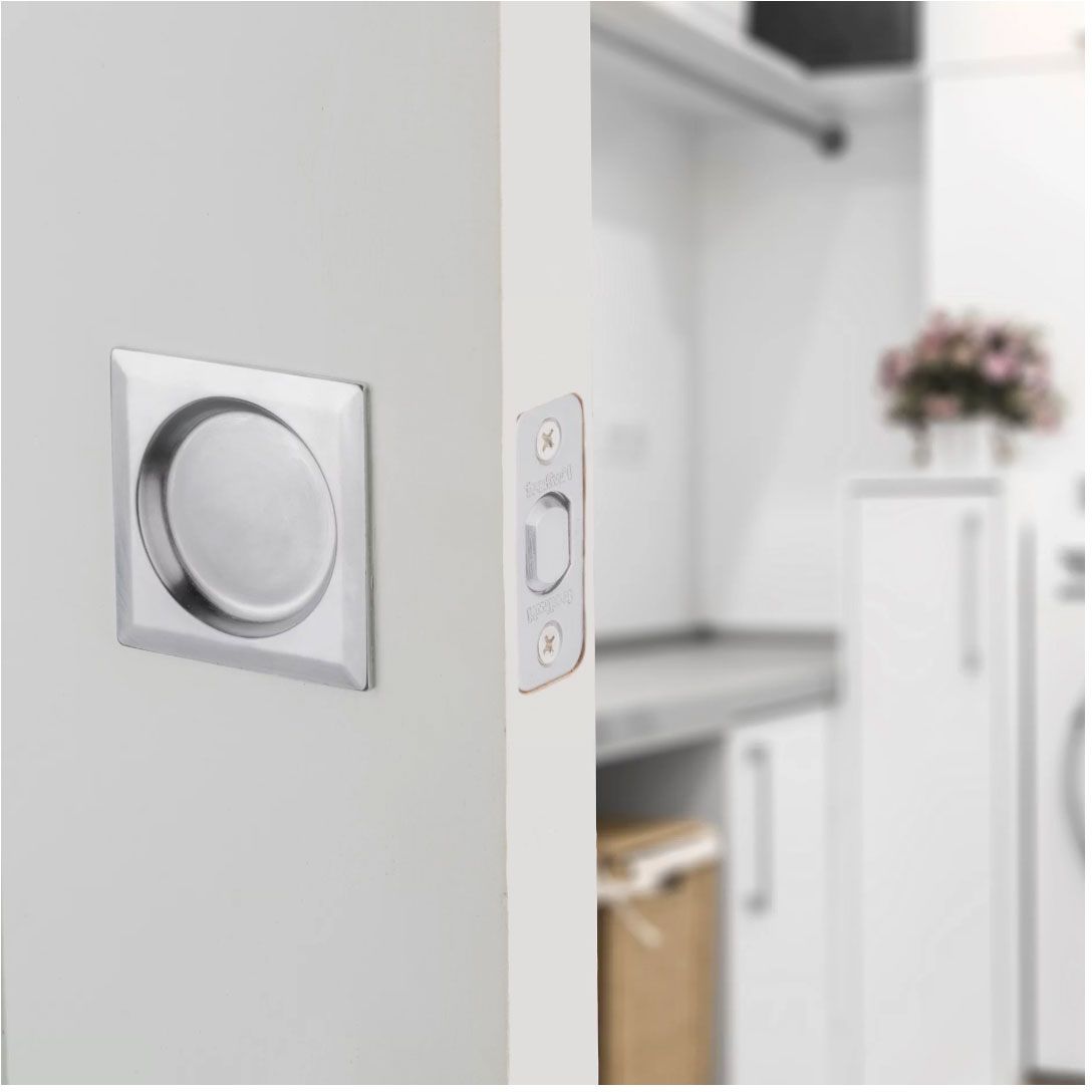 Square Pocket Door Lock