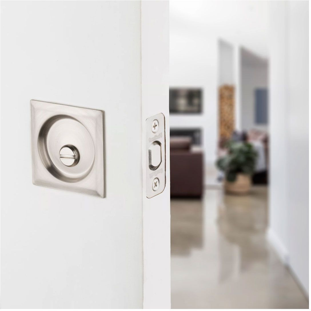 Square Pocket Door Lock