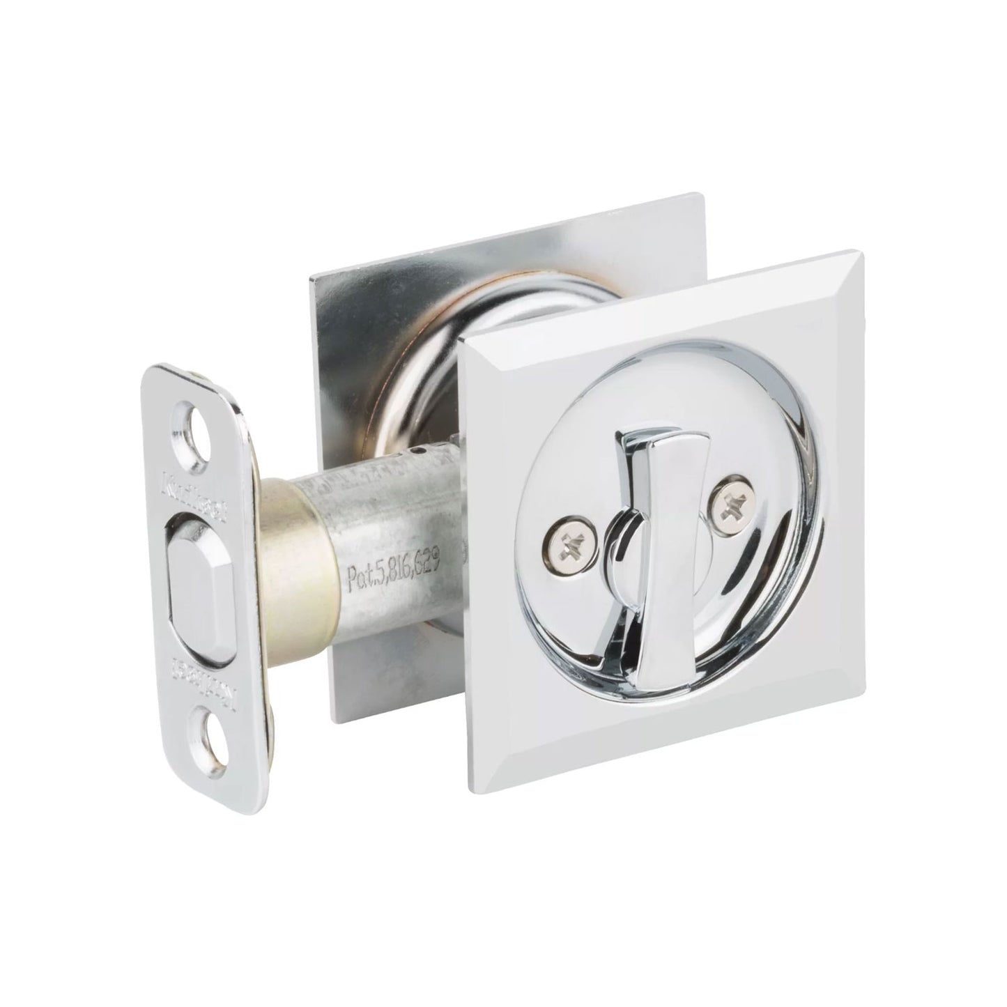 Square Pocket Door Lock