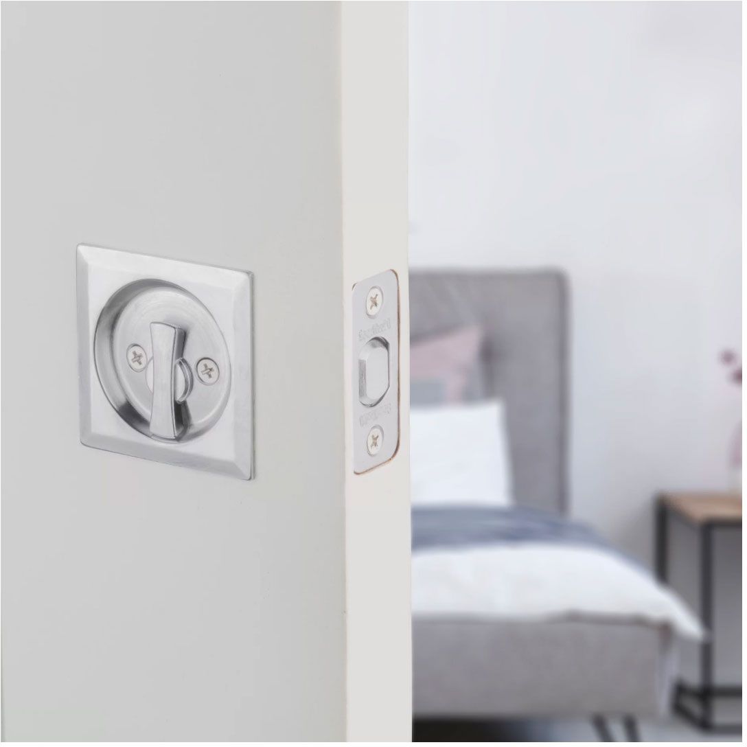 Square Pocket Door Lock