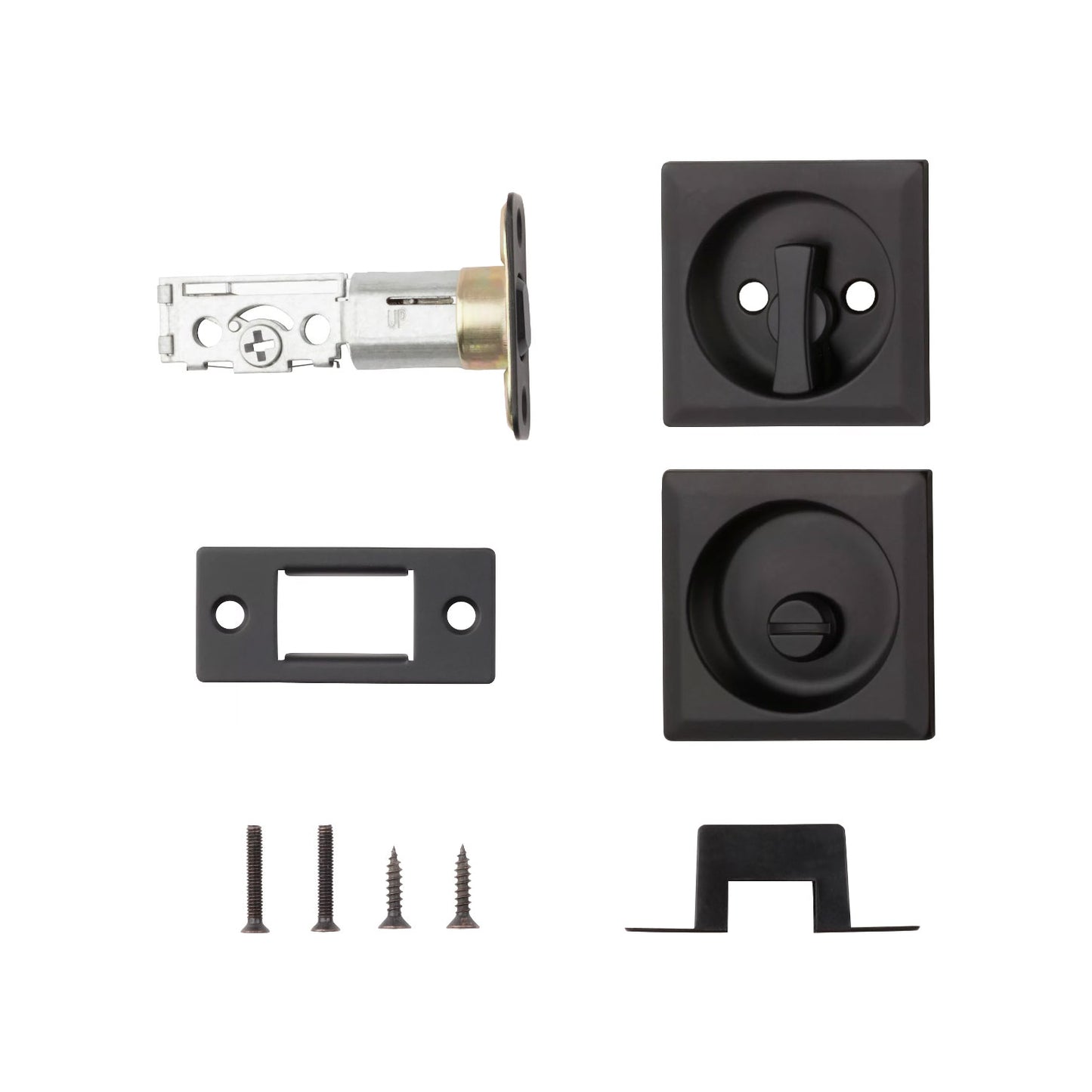 Square Pocket Door Lock