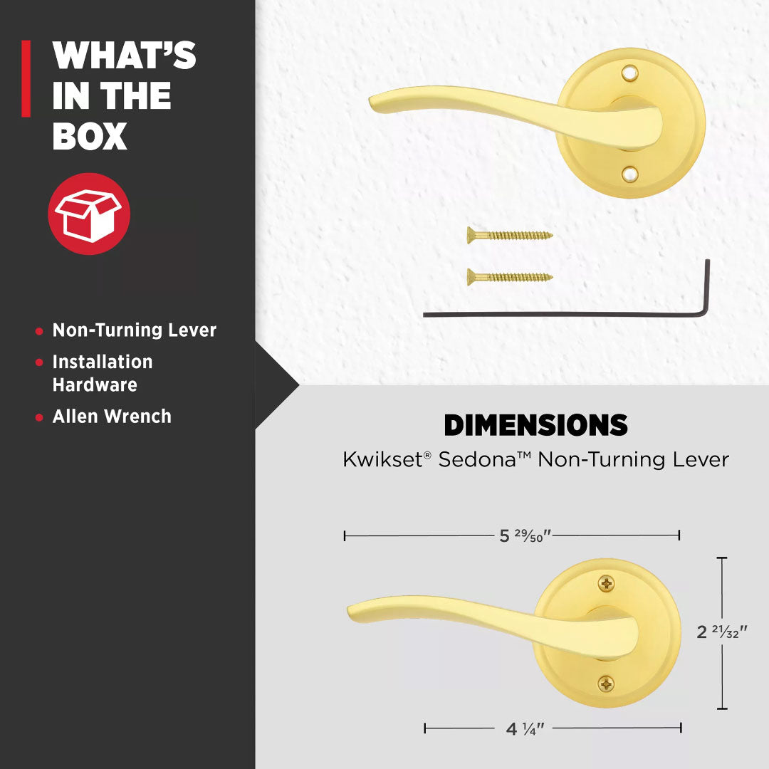Kwikset Sedona Lever