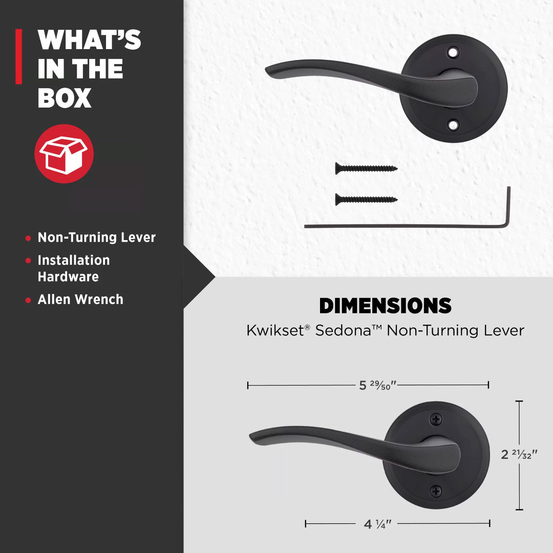 Kwikset Sedona Lever