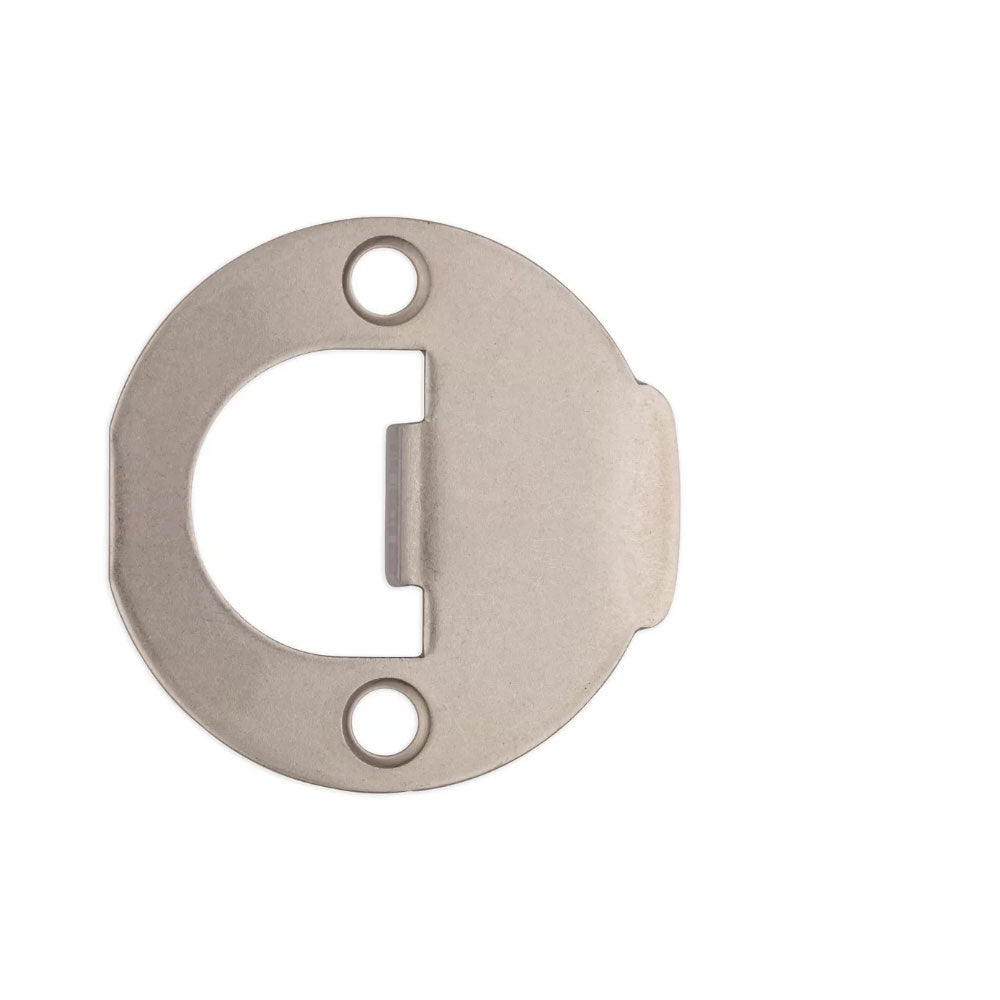 83929-006 - Full Round Strike in Satin Nickel Finish