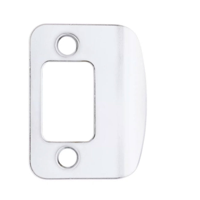 85303-016 - Radius Corner Deadbolt Full Lip Strike in Polished Chrome Finish