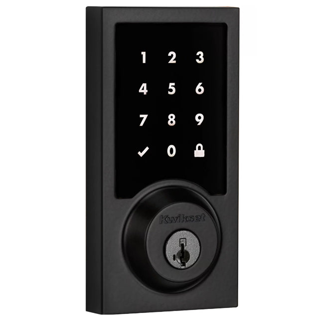 916CNT SmartCode Touchscreen Electronic Deadbolt with SmartKey and Z-Wave Technology
