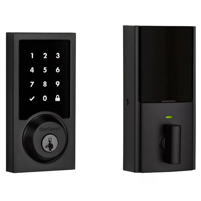 916CNT SmartCode Touchscreen Electronic Deadbolt with SmartKey and Z-Wave Technology