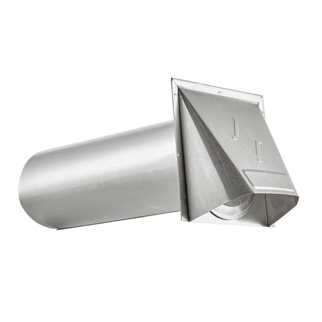 543 - 3" Aluminum Preferred Hood Wall Vent with Tail Pipe
