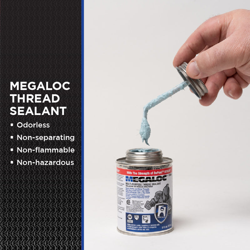 15808 - Hercules Megaloc Thread Sealant with DuPont Kevlar - 16 oz