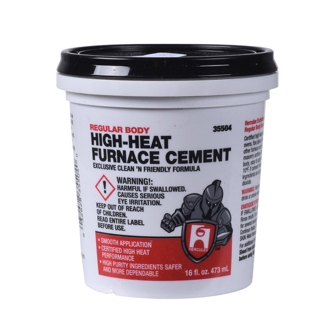 35504 - Hercules Regular Body Furnace Cement - 16 oz