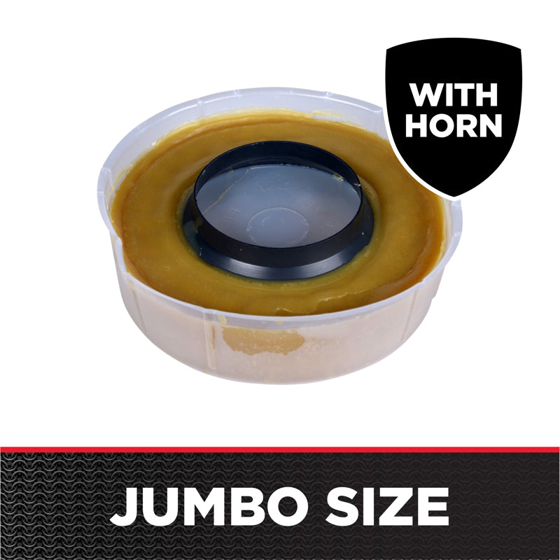 90241 - Hercules Jumbo Johni-Ring Wax Toilet Bowl Gasket - 3" or 4"