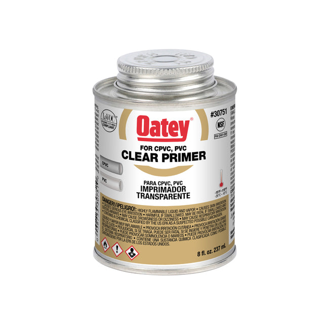 30751 - PVC / CPVC Clear Primer - NSF Listed - 8 oz