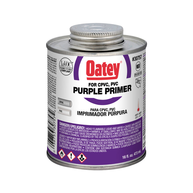 30757 - PVC / CPVC Purple Primer - NSF Listed - 16 oz