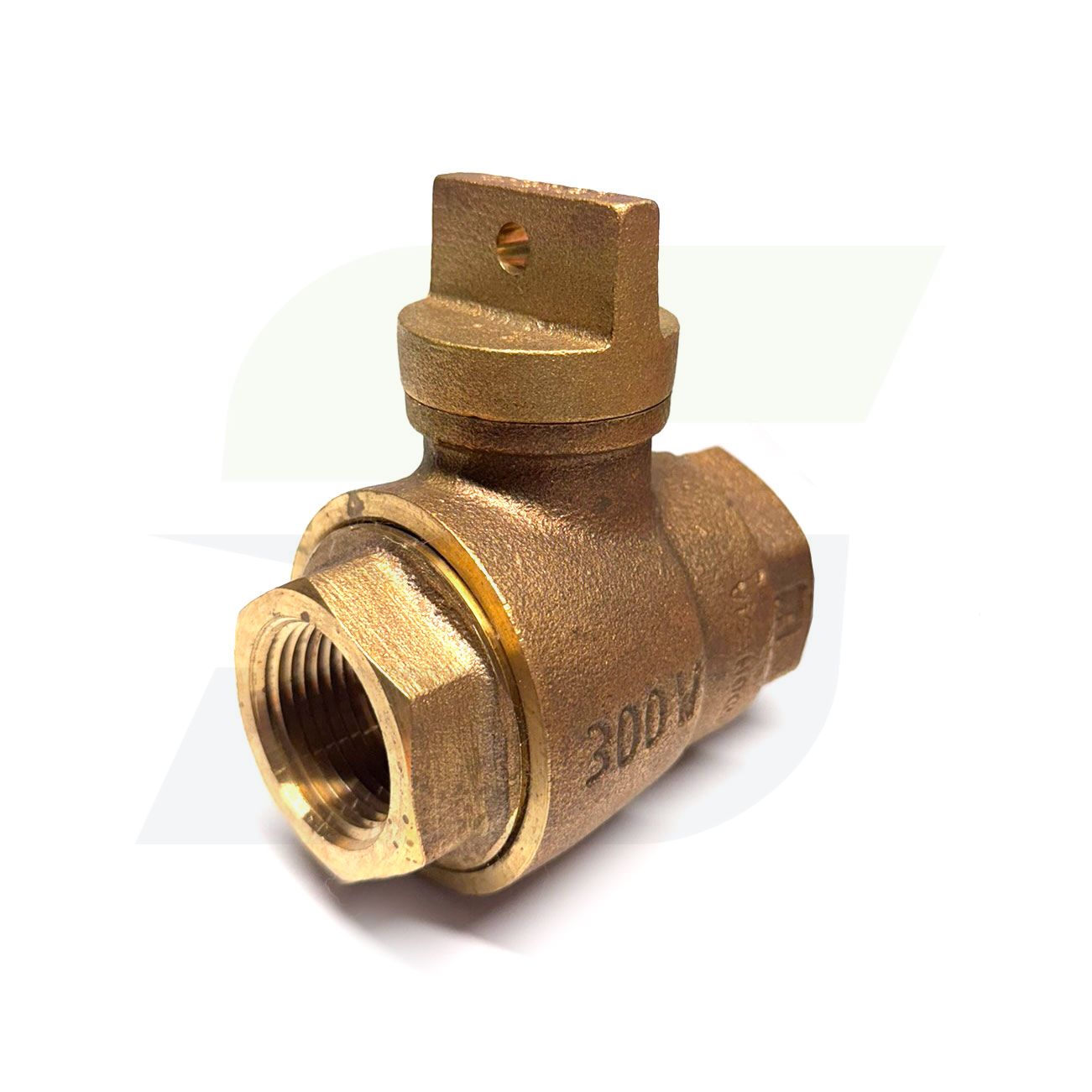 314-255NL - 1" T-5500NL No Lead Bronze FNPT x FNPT Curb Stop