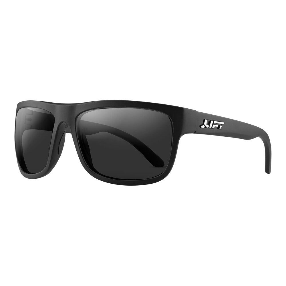 EBE-18MKP - Banshee Safety Glasses - Matte Black Frames with Tinted Polarized Lenses