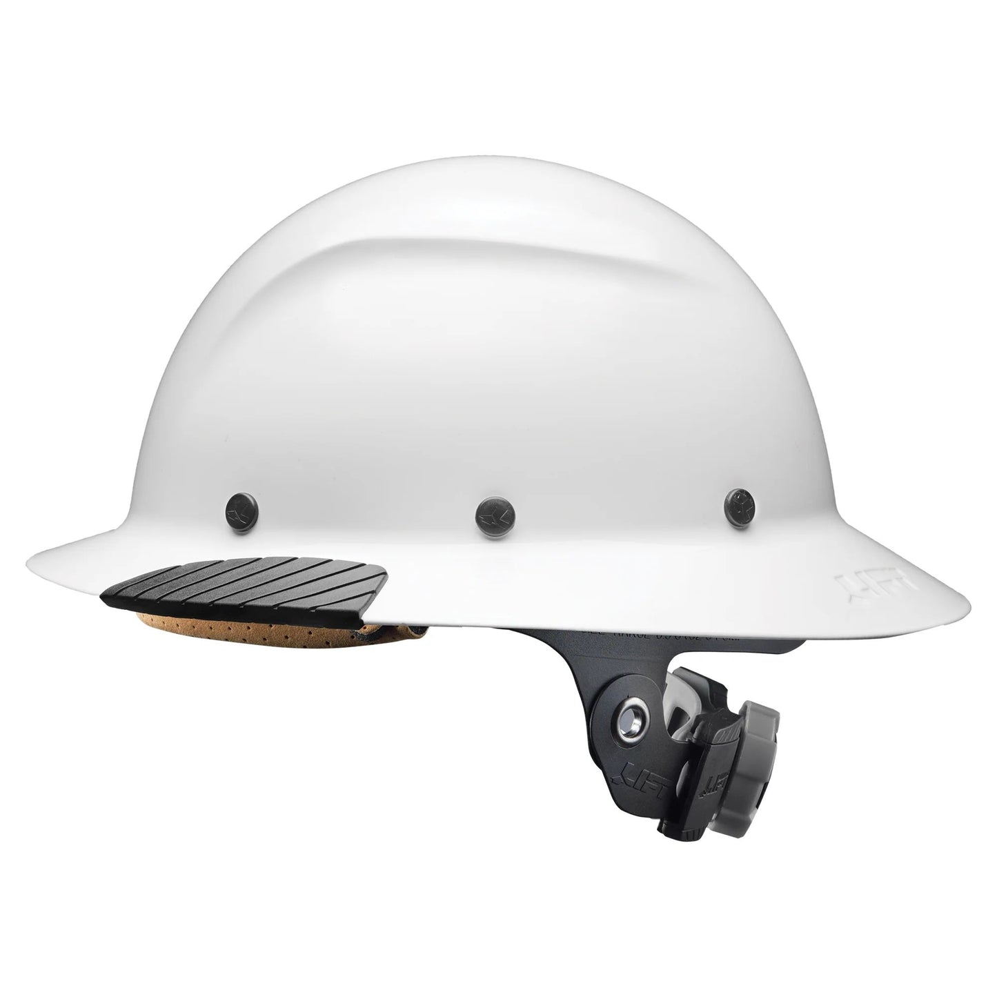 HDF-15WG - Dax Full Brim Hardhat - Gloss White