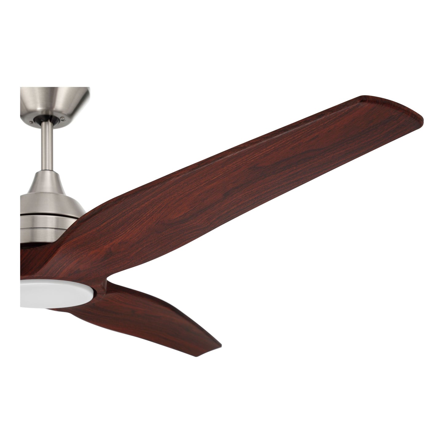 LIM60BNK3 - Limerick 60" 3 Blade Ceiling Fan with Light Kit - Remote & Wall Control - Brushed Polish