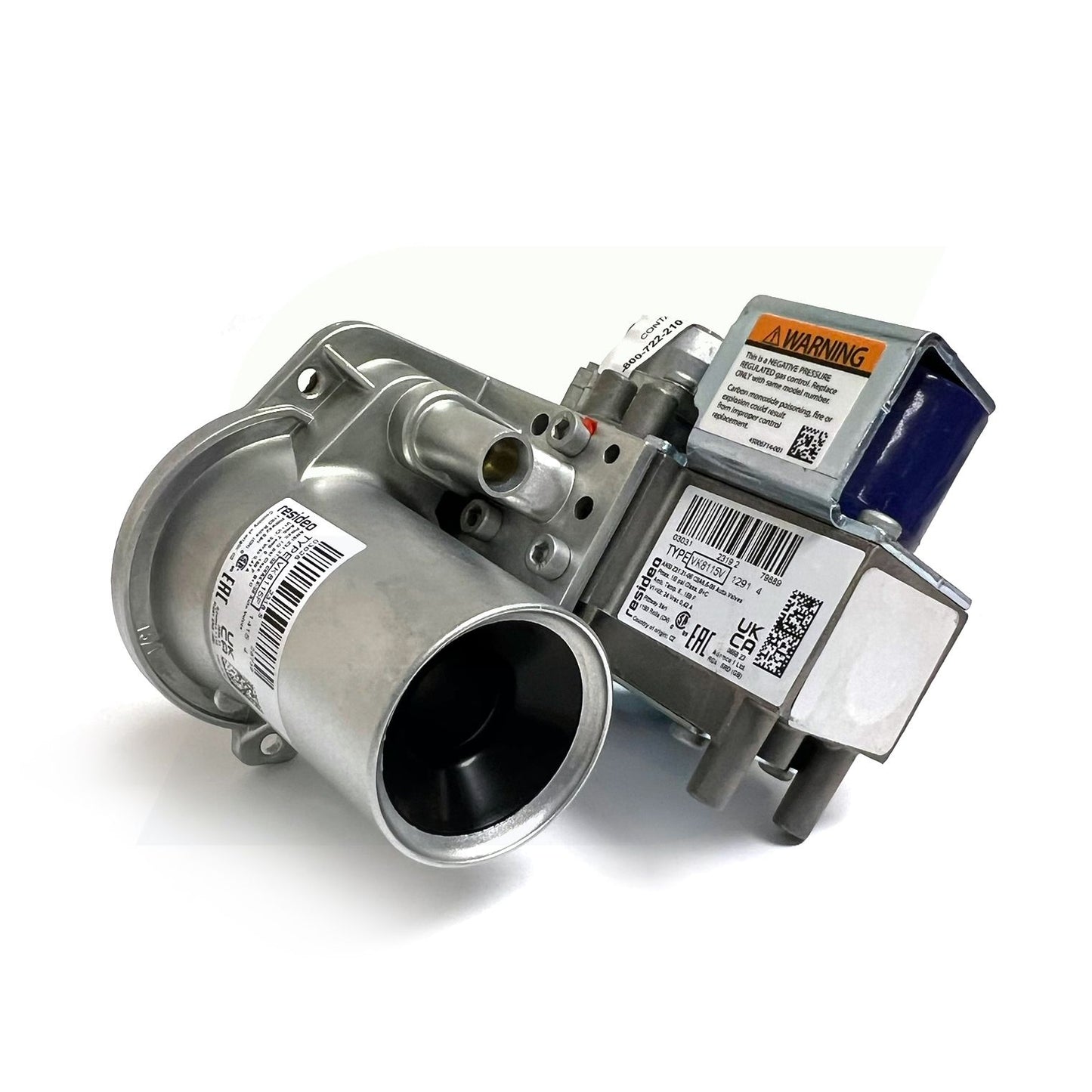 100171947 - Gas Valve with Venturi and Gaskets for WH155