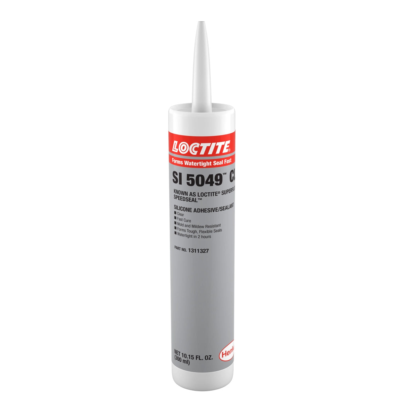 1311327 - Loctite SI 5049 Superflex Speedseal Clear Silicone Sealant