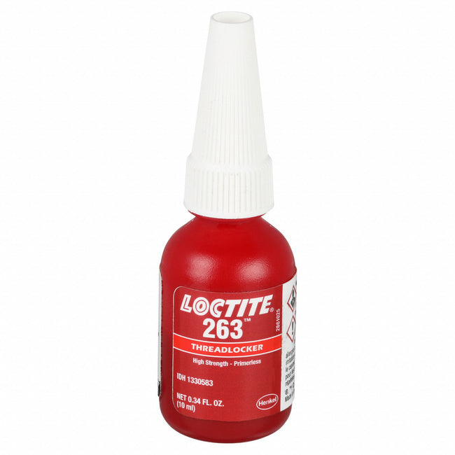 Loctite 263 - Blue High Strength Primerless Threadlocker - 10 ml