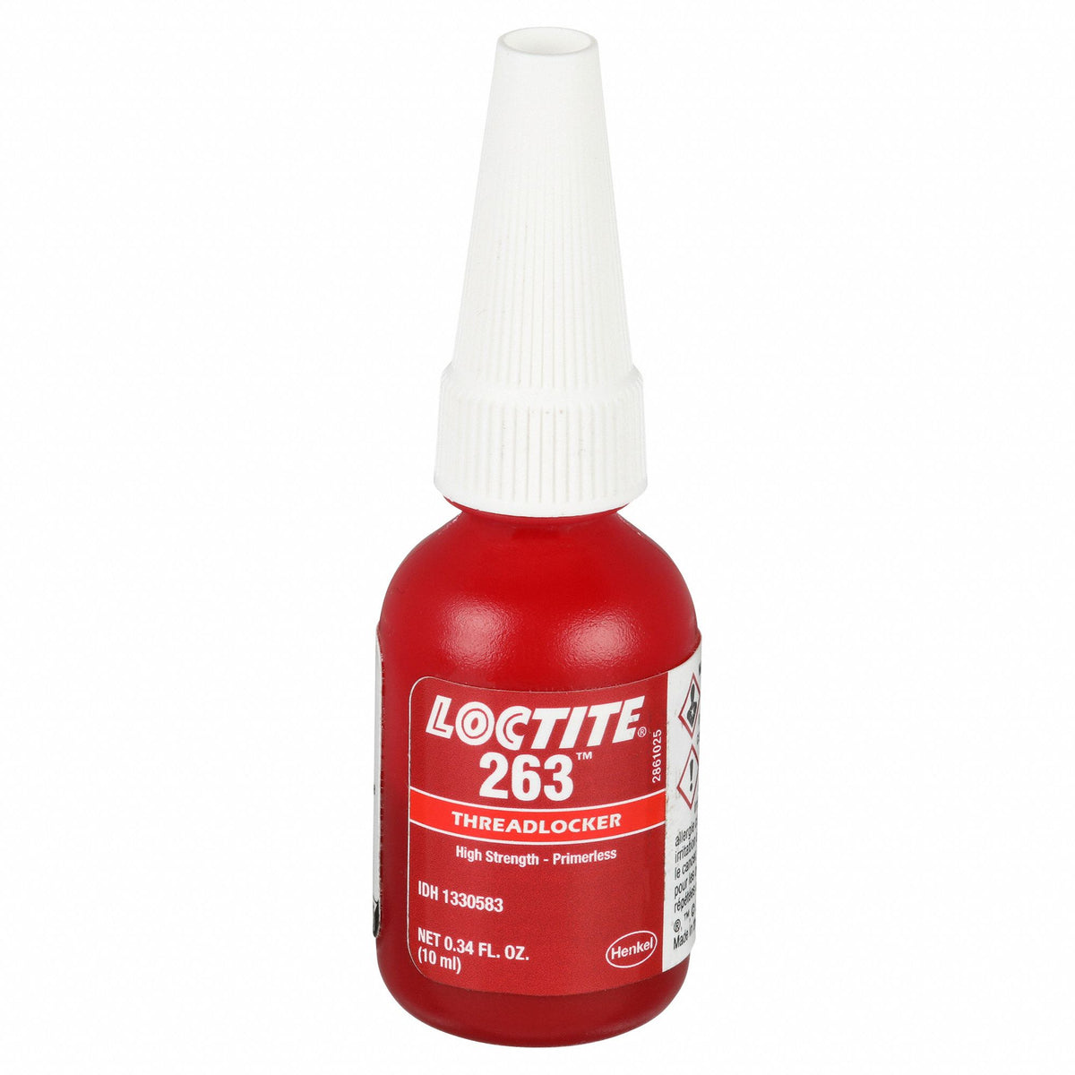 Loctite 263 - Blue High Strength Primerless Threadlocker - 10 ml ...