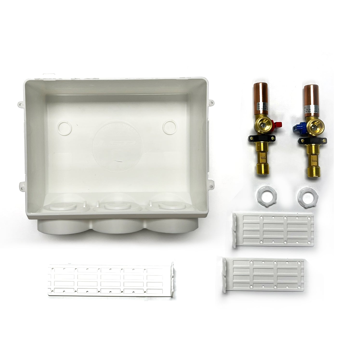OB-237 - Plastic Switch Hitter Outlet Box with Viega Valves - Unassembled
