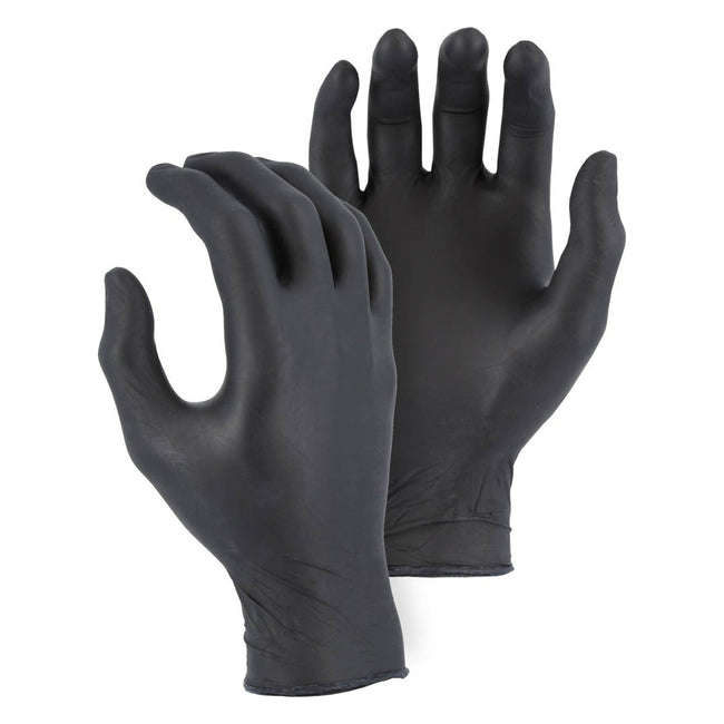 3273BK/10 - Disposable Medical Grade 4 MIL Nitrile Glove, Powder-Free- Large