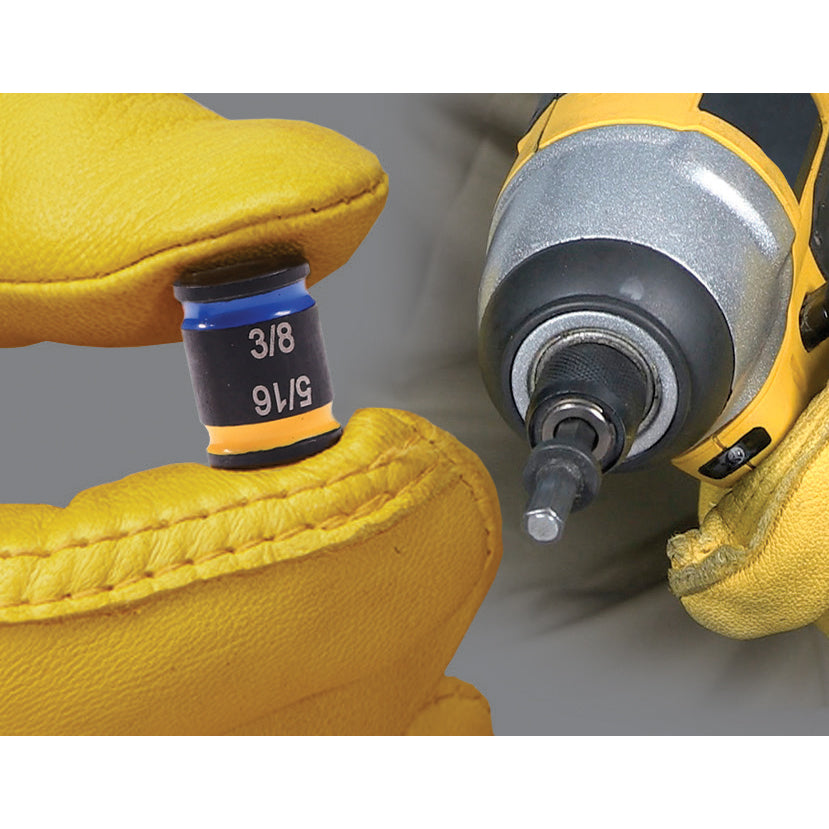 MSHXLC1 - 5/16" and 3/8" C-RHEX Reversible Magnetic Hex Driver - 6" Length