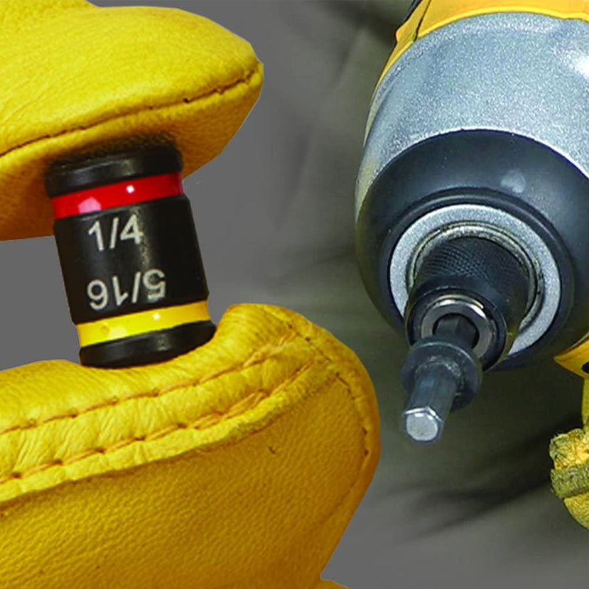 MSHMLC - C-RHEX Cleanable, Reversible Magnetic Hex Drivers, 1/4" and 5/16", 4" Length