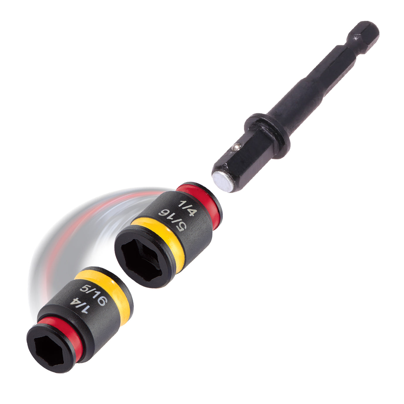 MSHLC - C-RHEX Cleanable, Reversible Magnetic Hex Drivers, 1/4" and 5/16", 2-5/8" Length