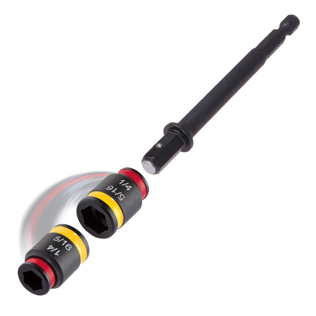 MSHMLC - C-RHEX Cleanable, Reversible Magnetic Hex Drivers, 1/4" and 5/16", 4" Length