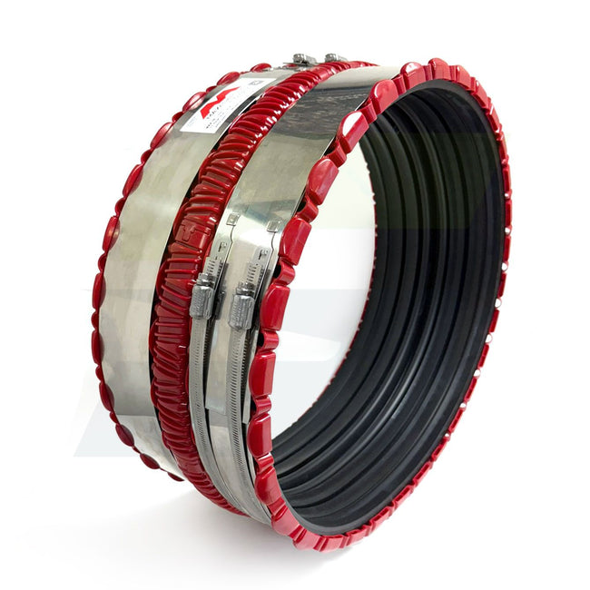 MAX 16 - Universal Shielded Sewage Coupling - 16.34" OD to 19.1" OD