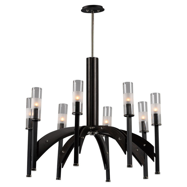 Maxim 39518CLBKWE - Merge 8 Light 35" Chandelier