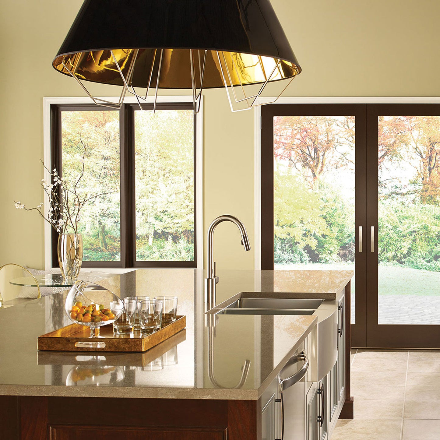 Align One-Handle High Arc Pulldown Bar Faucet