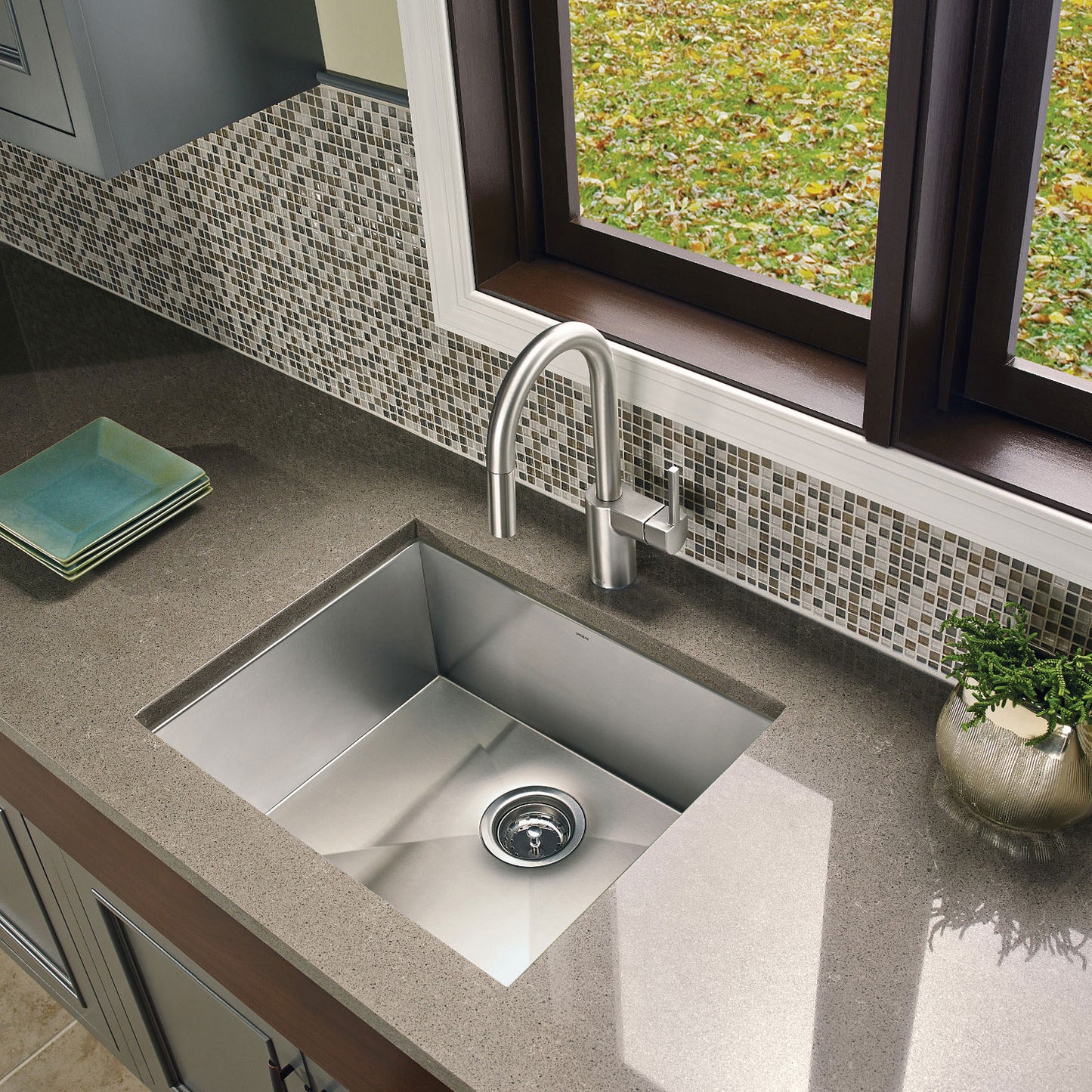 Align One-Handle High Arc Pulldown Bar Faucet