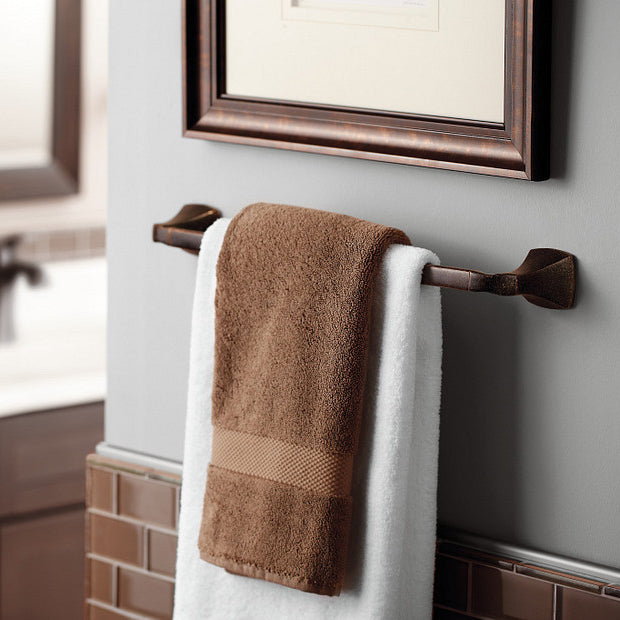 YB5124ORB - Voss 24" Bathroom Towel Bar in Oil-Rubbed Bronze